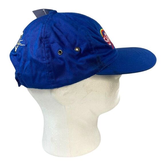 Skittles Racing Team Ernie Irvin Blue Baseball Hat Cap Nascar Strapback “READ” - Picture 7 of 11